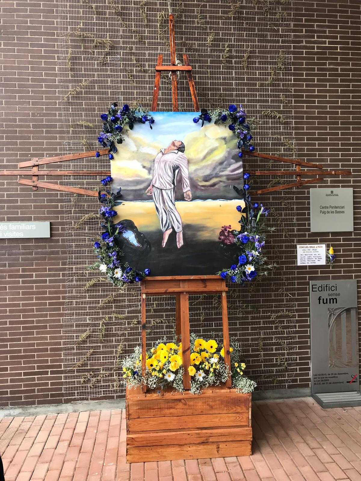 'Creu per crear una pinzellada daliniana', obra guanyadora del Premi a la Creu Més daliniana de 2019