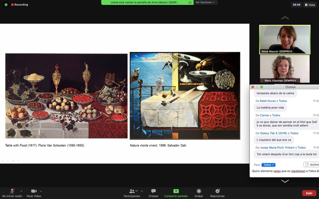 Petra Vlasman i Anna Massot guien la segona edició de Dalí a Casa