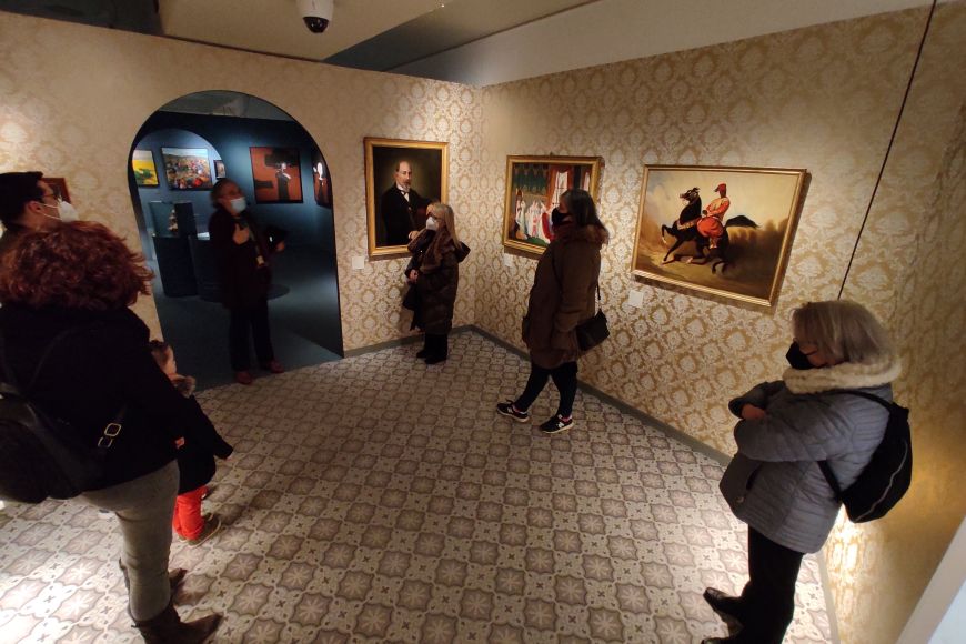 Visita a «Pintar, crear, viure. Dones artistes a l'Alt Empordà (1830-1939)», 2021 Visita a «Pintar, crear, viure. Dones artistes a l'Alt Empordà (1830-1939)», 2021