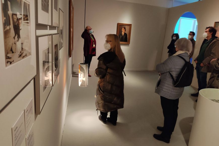 Visita a «Pintar, crear, viure. Dones artistes a l'Alt Empordà (1830-1939)», 2021 Visita a «Pintar, crear, viure. Dones artistes a l'Alt Empordà (1830-1939)», 2021