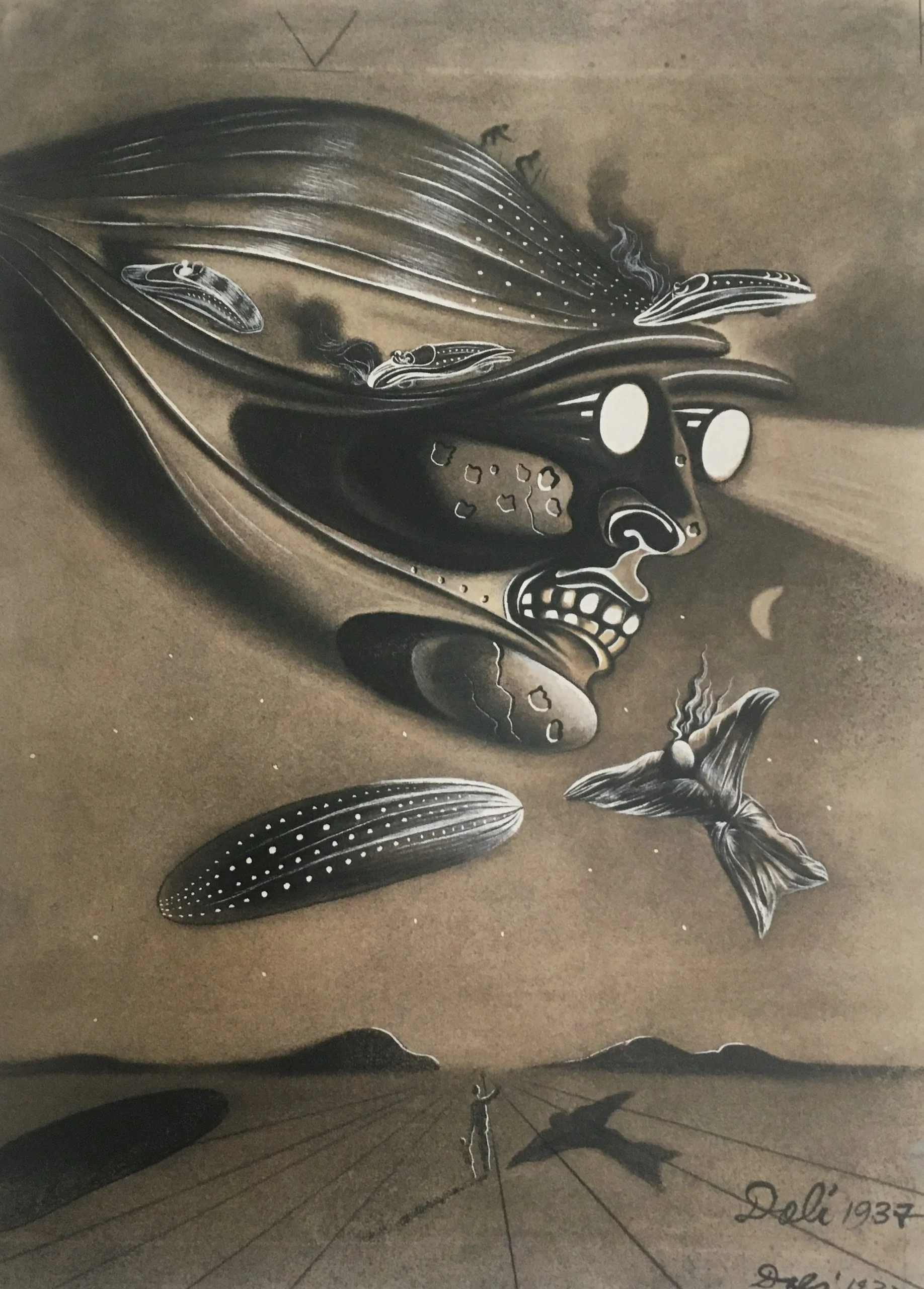 The American Weekly, 1937 | © Col·lecció Privada, Nova Yor. Salvador Dalí, Fundació Gala-Salvador Dalí, Figueres, 2025