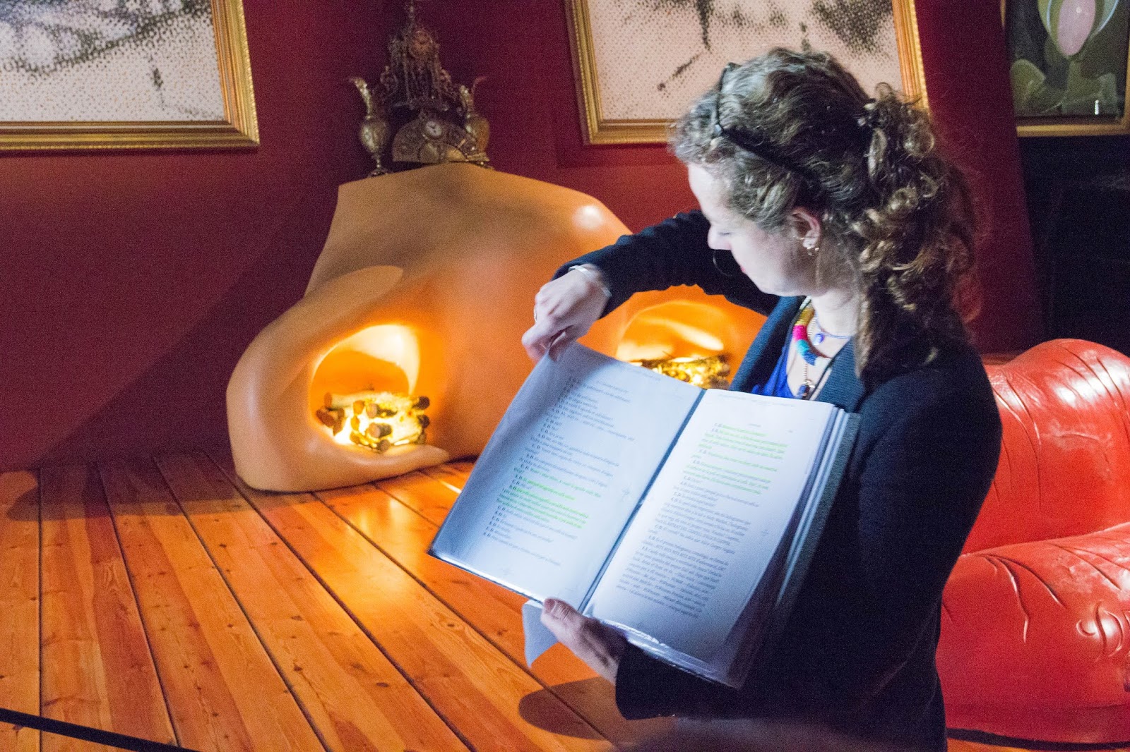 Visita a la Sala Mae West - gener 2015