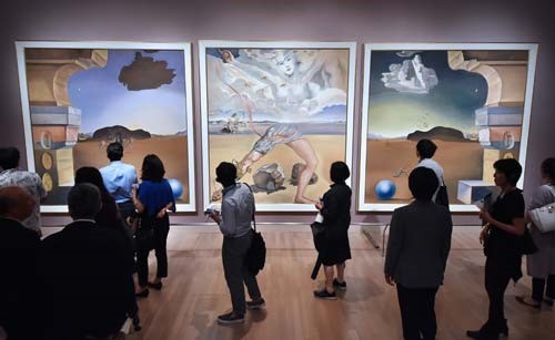 Inaugració de 'Salvador Dalí' al Kyoto Municipal Museum of Art, Kyoto