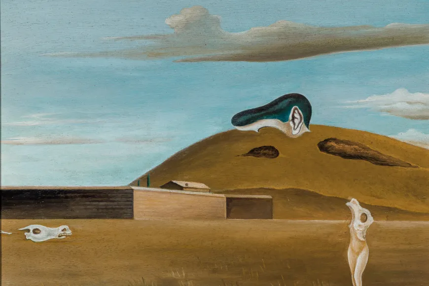 L’Espectre de la muntanya rodona cap a 1930. Oli sobre fusta. Col.lecció particular_ | © Joan Massanet L’Espectre de la muntanya rodona cap a 1930. Oli sobre fusta. Col.lecció particular_ | © Joan Massanet
