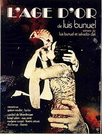 Cartell de 'L'Âge d'Or' de Luis Buñuel
