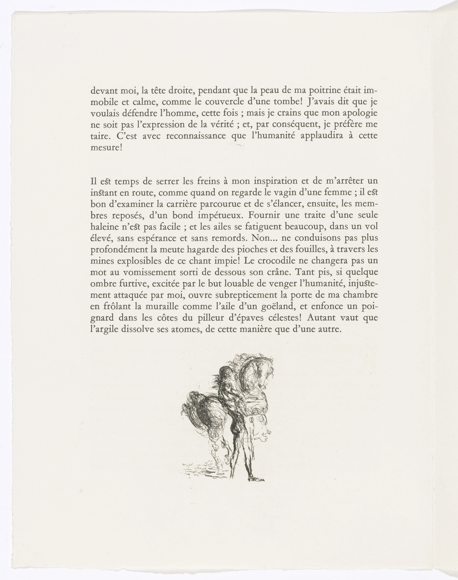 Les Chants de Maldoror, 1934