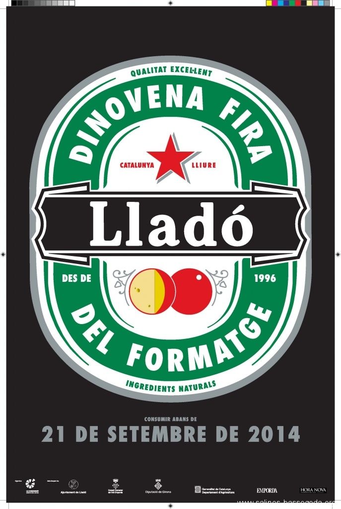 Cartell de la Fira del Formatge de Lladó | © Àlex Gifreu