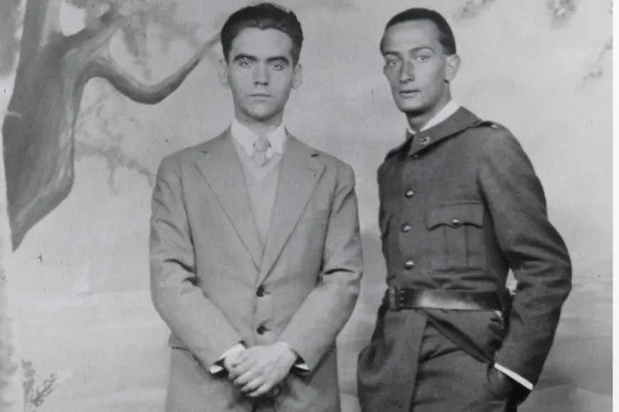 Federico García Lorca i Salvador Dalí | © Salvador Dalí, Fundació Gala-Salvador Dalí, Figueres, 2025 Federico García Lorca i Salvador Dalí | © Salvador Dalí, Fundació Gala-Salvador Dalí, Figueres, 2025