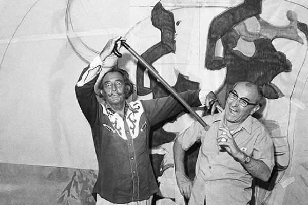 Salvador Dalí i Jordi Casals Meli | © Fundació Gala - Salvador Dalí