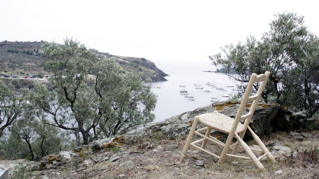 Mirador de l'olivar de la Casa-Museu Dalí de Portlligat.