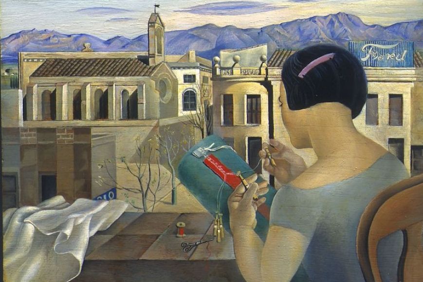 Noia de Figueres, 1926 | © © Salvador Dalí, Fundació Gala-Salvador Dalí, Figueres, 2023 Noia de Figueres, 1926 | © © Salvador Dalí, Fundació Gala-Salvador Dalí, Figueres, 2023