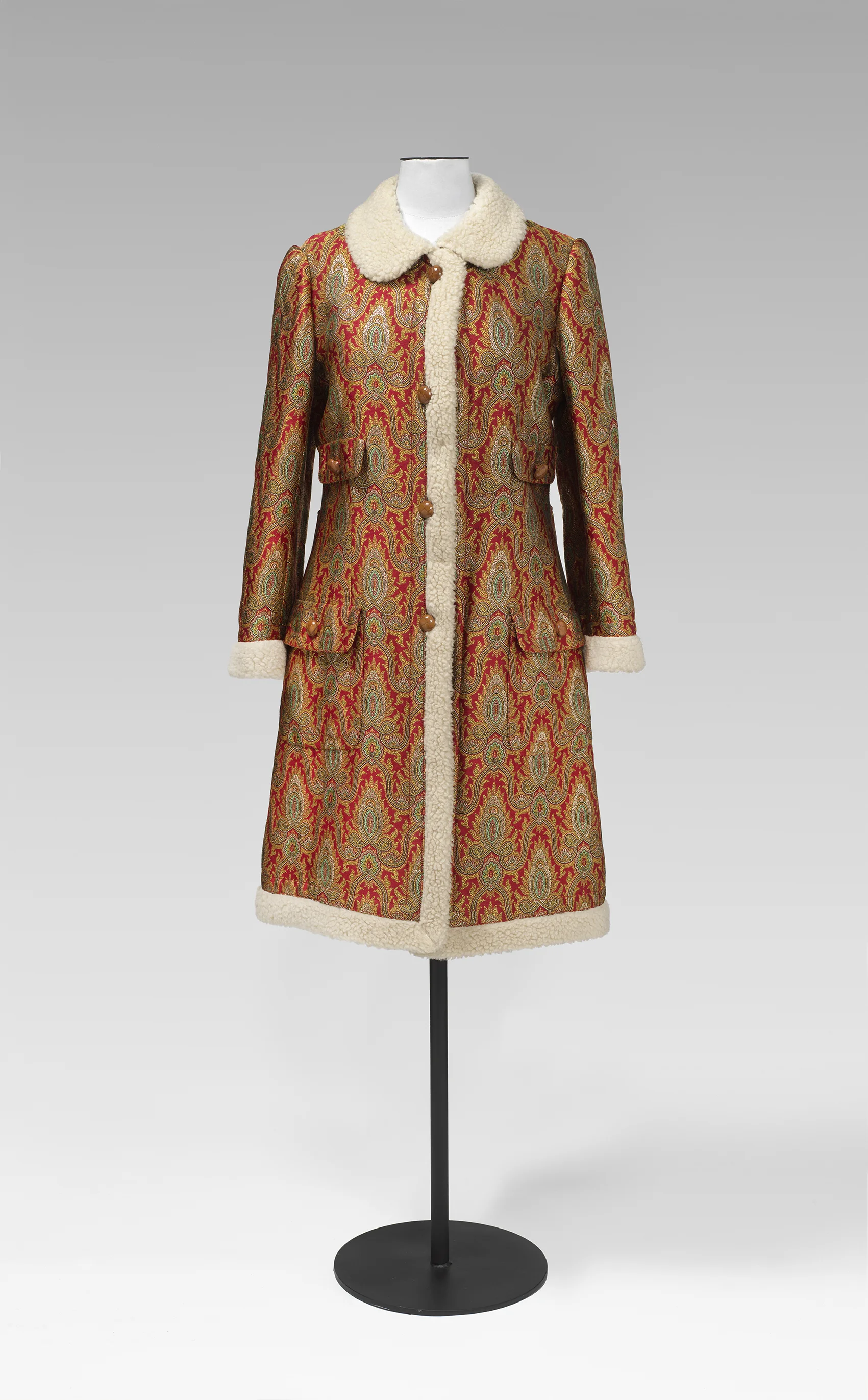 Michel Goma - Lanvin (París) Abric, Col·lecció d’alta costura tardor-hivern 1970