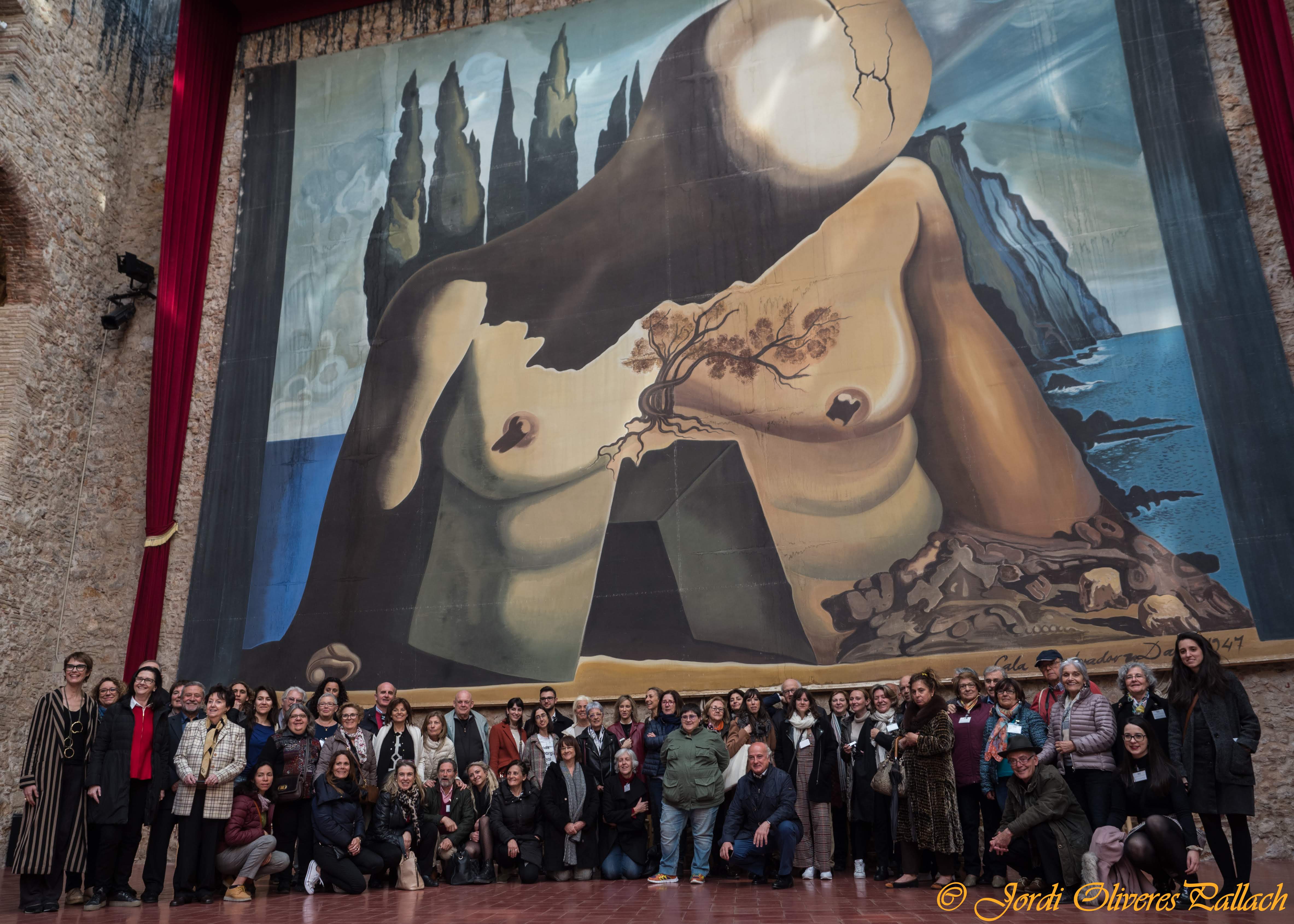 El Teatre-Museu Dalí va rebre els participants dels Congrés de la FEAM celebrat a Girona, 2019 | © Jordi Oliveras