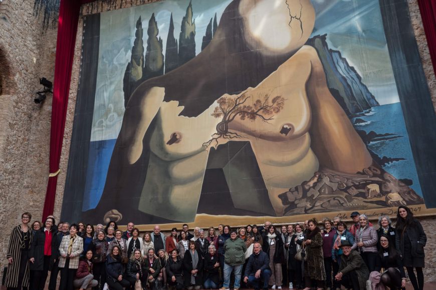 El Teatre-Museu Dalí va rebre els participants dels Congrés de la FEAM celebrat a Girona, 2019 | © Jordi Oliveras