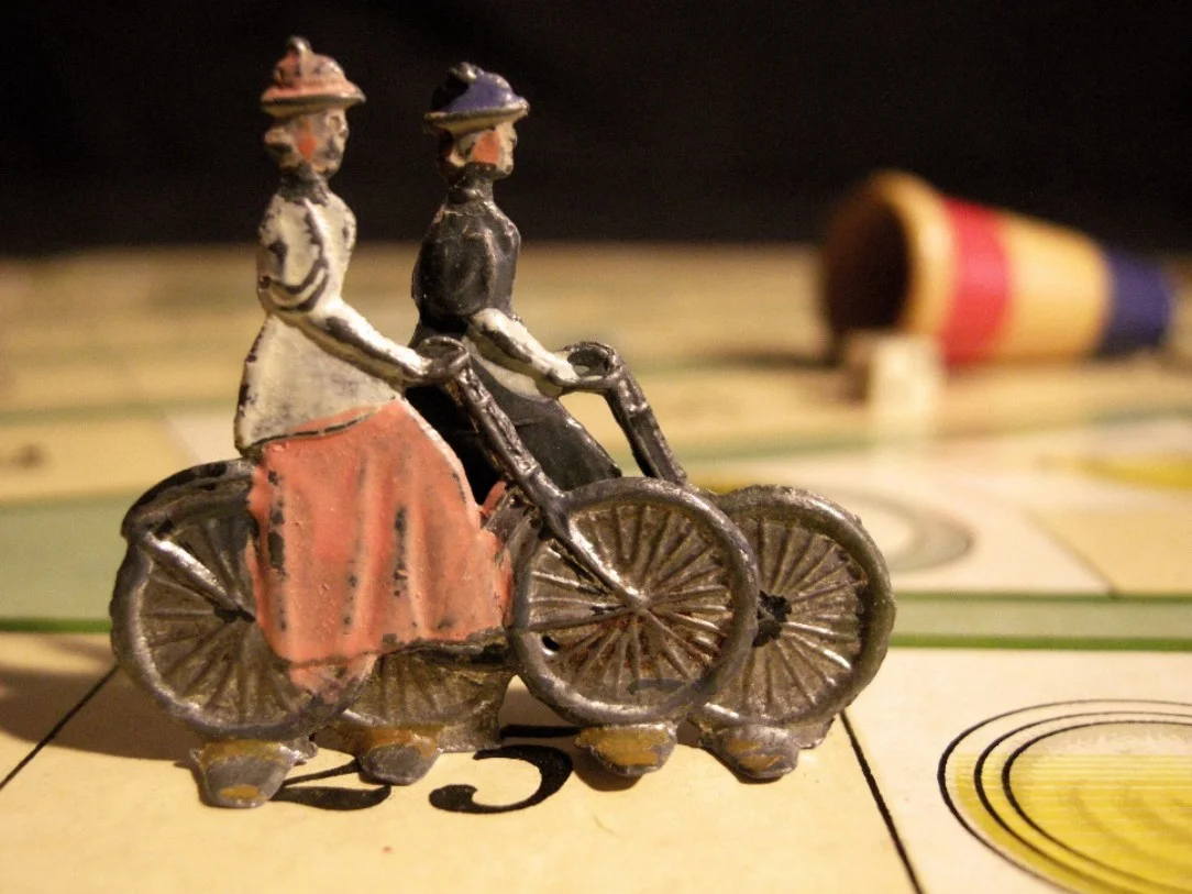 Pedalant amb la història | © Museu del Joguet