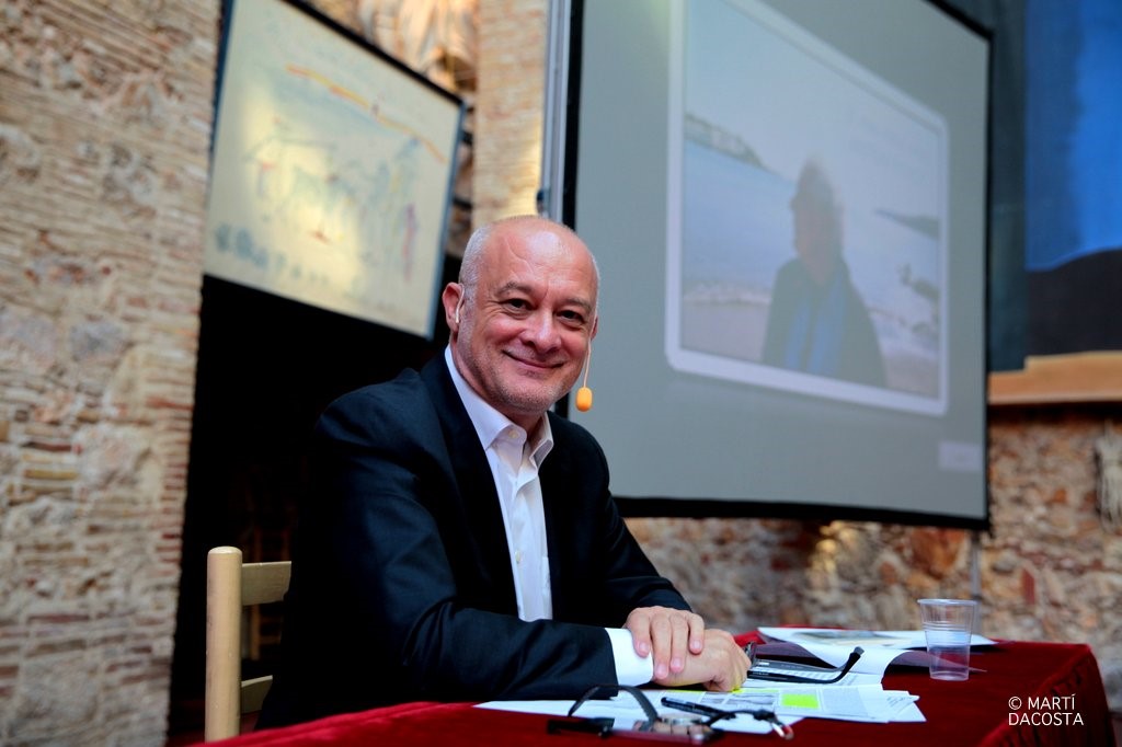 Pedro Madueño al Teatre - Museu Dalí. Foto Martí Dacosta