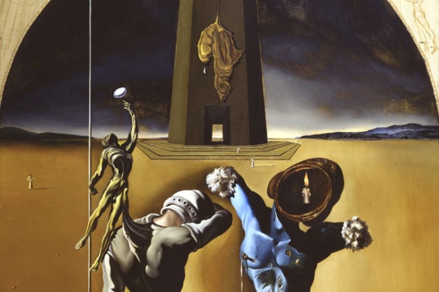 Poesia d’Amèrica, 1943 | © © Salvador Dalí, Fundació Gala-Salvador Dalí, Figueres, 2023 Poesia d’Amèrica, 1943 | © © Salvador Dalí, Fundació Gala-Salvador Dalí, Figueres, 2023