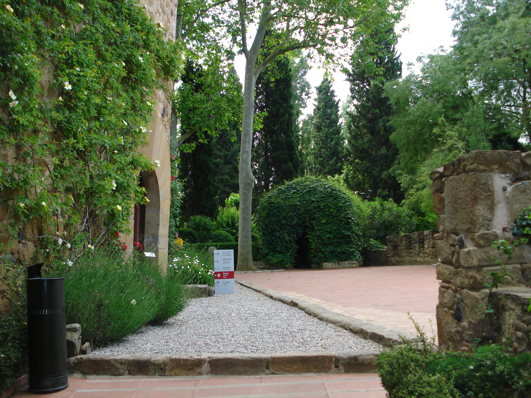 Jardí del Castell de Púbol