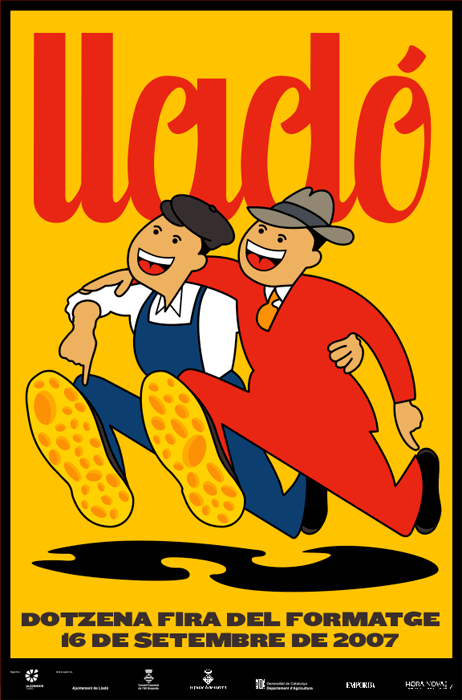 Cartell de la Fira del Formatge de Lladó | © Àlex Gifreu