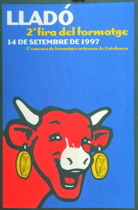 Cartell de la Fira del Formatge de Lladó | © Àlex Gifreu