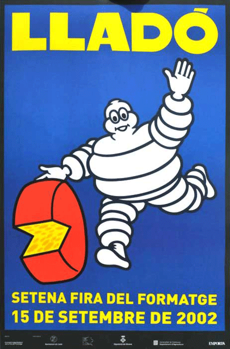 Cartell de la Fira del Formatge de Lladó | © Àlex Gifreu