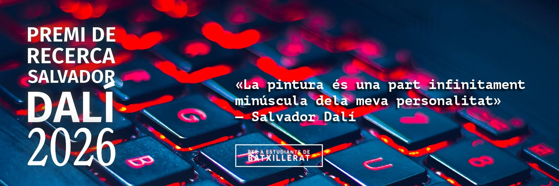 Premi de Recerca Salvador Dalí 2026