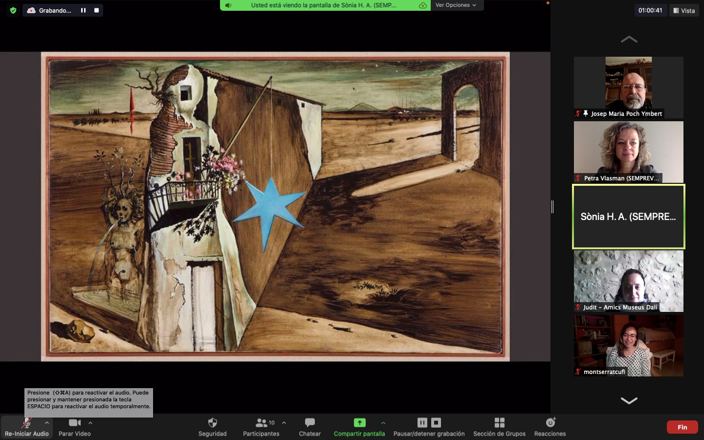 La tercera edició de Dalí a Casa s'ha dedicat a l'obra «Projecte per Café Chinitas»