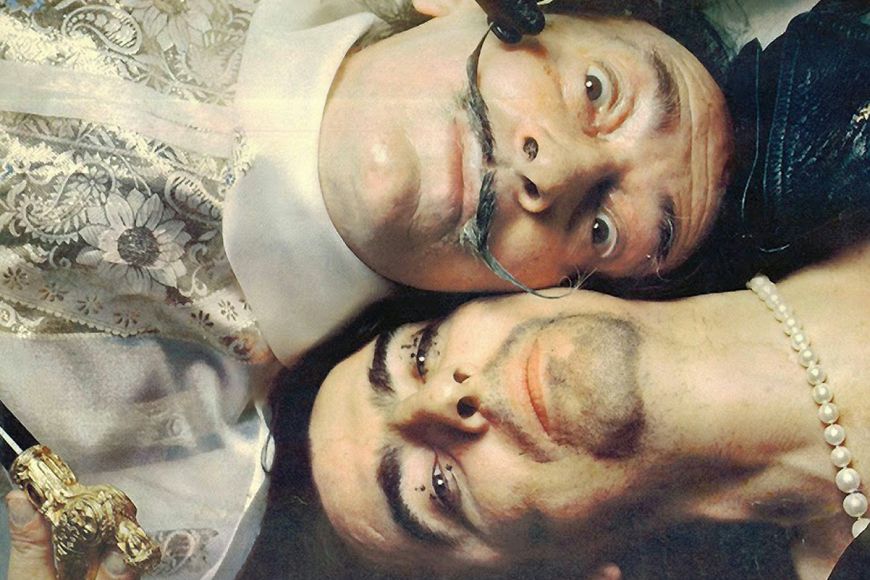 Dalí amb Alice Cooper, 1973 Dalí amb Alice Cooper, 1973